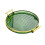 Fruit Tray Creative Portable Round Serving Tray for Hotel Countertop K 1