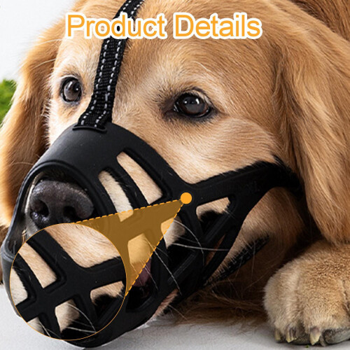 Muzzle for Dog Soft Training for Medium & Large Dogs Anti Biting Mouth 2