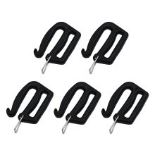 Webbing Release G Hook Camping Equipment Bag 1 inch Black Backpack Adj