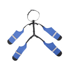 Dog Suspender Boots Paw Protectors with Auxiliary Strap for Outdoor Pe