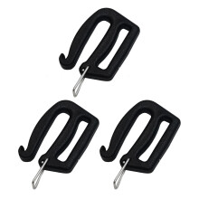Webbing Release G Hook Camping Equipment Bag 1 inch Black Backpack Adj
