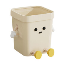 Creative Trash Can Cartoon Rubbish Container for Living Room Bathroom