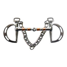 Horse Bit Gear Snaffle Bit for Horse Chewing Horse Riding Horses Mules