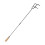 Dust Removal Hook Wooden Handle Wrought Iron for Fire Pits Fireplace C 1