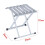 Folding Camping Stool Foot Stool Seat Collapsible Stool for Park Train 2