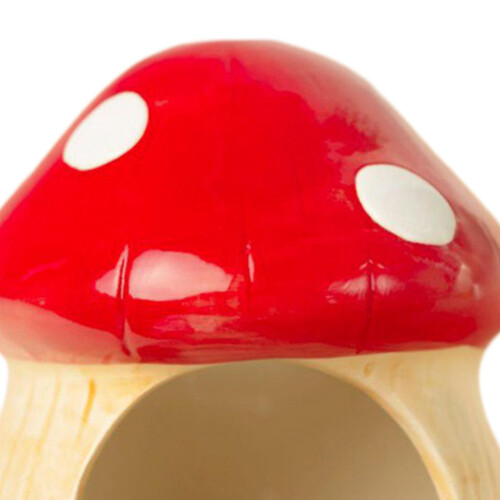 Ceramic Hamster House Small Animal Hideout Cave for Mouse Squirrels He 2