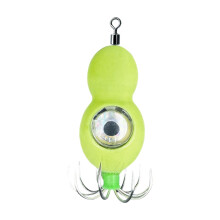Luminous Squid Jigs Hook Fishing Jigs Lures LED Fishhook Saltwater Equ