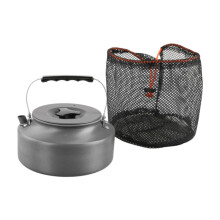 1.6L Camping Kettle Water Kettle Aluminum Alloy for Road Trip Hiking C