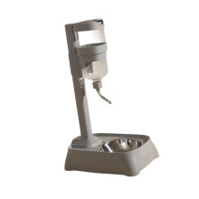 Pet Feeder Waterer Pet Standing Water Dispenser for Cat Small Animal H
