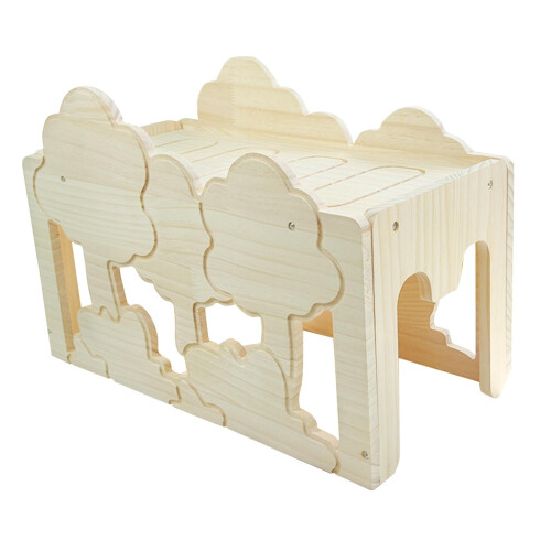 Bunny House Cave Accessories Hamster Hideout for Small Animals Rabbit