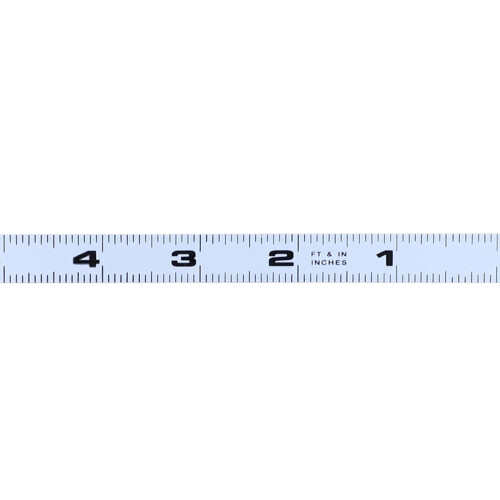 Self Adhesive Measuring Tape Accurate Imperial Scale Workbench Ruler f 2