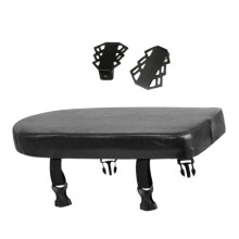 Generic Bicycle Rear Seat Cushion Comfortable for Men Women Bike Rear