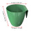 20 Pieces Strawberry Nursery Pots Cup Accessory Multifunctional Side H 2