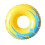 Inflatable Swimming Ring Inflatable Raft Summer 0.55mm Thickness Beach 1