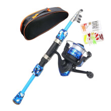 Kids Fishing Rod Set for Freshwater with Fishing Reel Telescopic Fishi
