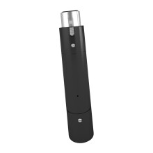 Dynamic Microphone Amplifier Low Noise for Recording Singing black