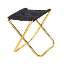Camping Stool Aluminium Alloy Portable Saddle Chair for Fishing Hiking
