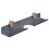 Suction Cup Shower Shelf Portable Bathroom Organizer for Kitchen Dorm 1