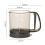 Baking Flour Sifter Cup Kitchen Semi Automatic Flour Filters for Cocoa 2