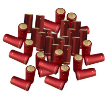 100x Wine Bottle Heat Shrink Caps 30mm Wine Shrink Seal Sleeves for Ho