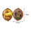 Resin Miniature Dollhouse Gift Innovative Decorative Tiny World Walnut 2