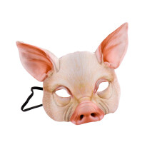 Half Face Animal Mask Cosplay Animal Mask for Masquerade Costume Prop