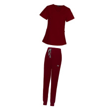 Nursing Scrubs Uniform Elastic Work Clothing for SPA Pet Groomer Cosme