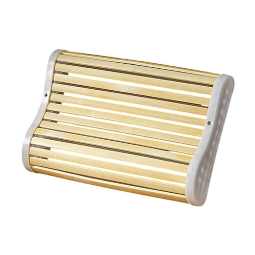 Bamboo Sauna Headrest Pillow Accessories Sauna Backrest for SPA Relaxi