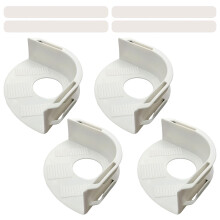 4 Pieces Bed Sheet Holders Tight Non Slip Easy Installation with Strip