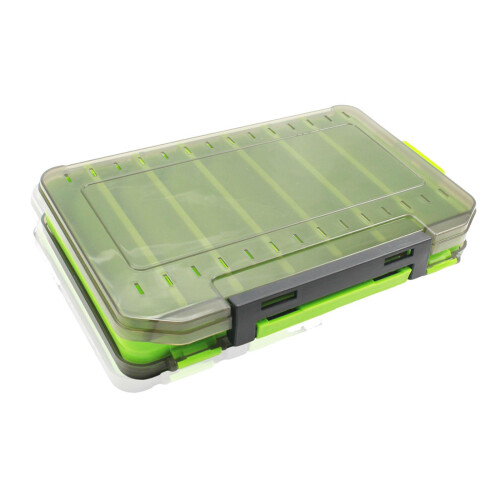 Double Sided Fishing Tackle Box Portable Multipurpose Storage Organize