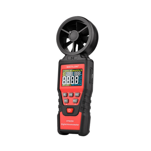 Digital Anemometer Handheld Tool Wind Speed Meter Gauge for Golf Home