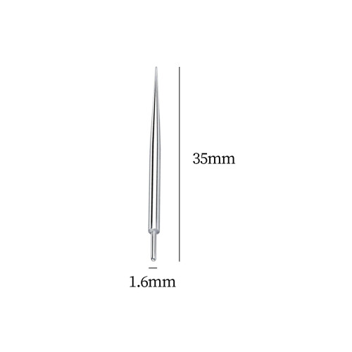Threaded Taper Piercing Tool for Internally Threaded Threadless Jewelr 1