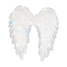 Angel Wings White Dress up Fairy Wings for Fashion Show Holidays Photo