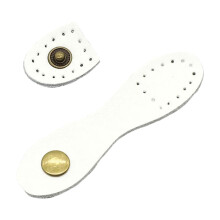 PU Leather Snap Buckle Snap Button Closure for Wallets Notebook Should