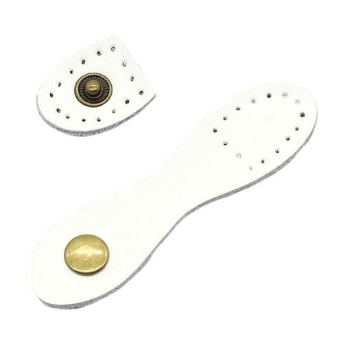 PU Leather Snap Buckle Snap Button Closure for Wallets Notebook Should