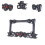 Skull Decor Motorcycle License Plate Frame Simple Assembly Accessory 2 3