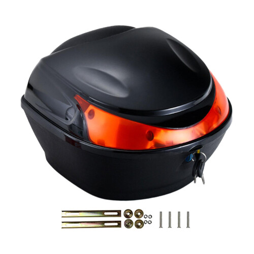 Motorcycle Rear Storage Box Motorcycle Trunk for Phone Camera Organize