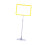 Adjustable Sign Holder Versatile Display Advertising Floor Sign Stand 1