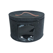 Hat Box Storage Bin Stackable Hat Storage Box for Closet Clothes Toy S