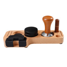 Espresso Tamping Stand Set Barista Part for Kitchens Worktop Coffee Ba