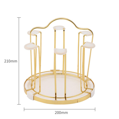 Cup Drying Rack Portable Drinking Glass Drainer Stand for Bar Kitchen 1