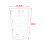 Rabbit Hay Feeder Rack Durable Cage Pet Feeding Bowl for Gerbils Ferre 2
