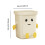 Creative Trash Can Modern Cute Garbage Bin for Living Room Office Unde 2