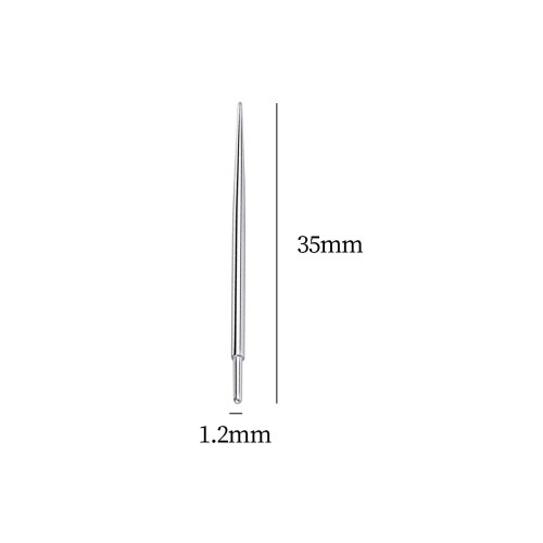 Threaded Taper Piercing Tool for Internally Threaded Threadless Jewelr 1