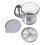 Baking Flour Sifter Cup Kitchen Semi Automatic Flour Filters for Cocoa 1