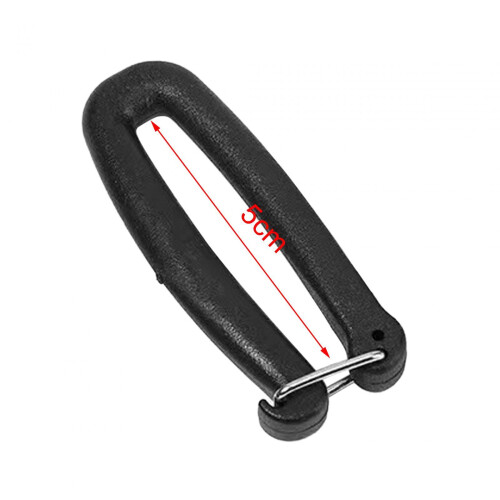 10Pcs Webbing Strap Hook Attachments for Backpack Strap Luggage Strap 1