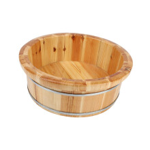 Wood Footbath Basin Household Home Supplie Foot Soaking Bath Basin Bas