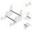 Keyboard Display Stand Sturdy Organizer for Shop Tablet Picture Frame 3