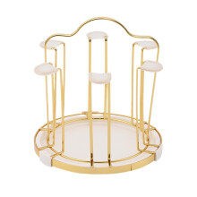 Cup Drying Rack Portable Drinking Glass Drainer Stand for Bar Kitchen