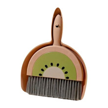 Mini Dustpan and Brush Set Toddlers Broom Set for Kitchen Age 3-6 Boys
